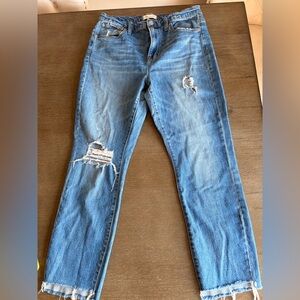 Madewell size 28 High-rise slim boy jeans